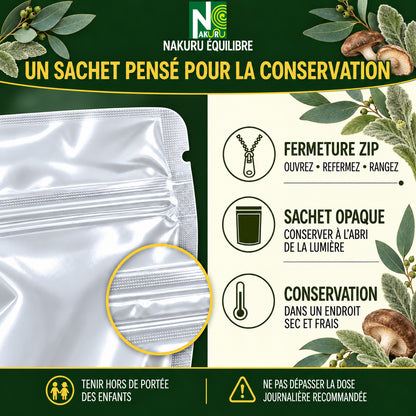 NAKURU Respiration — 500 gélules — Conservation