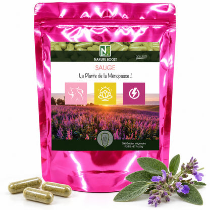 NAKURU Sauge — 500 gélules — Packshot