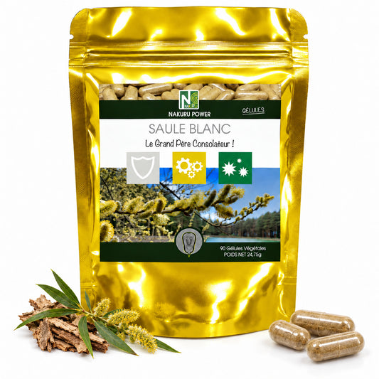 NAKURU Saule Blanc — 90 gélules — Packshot