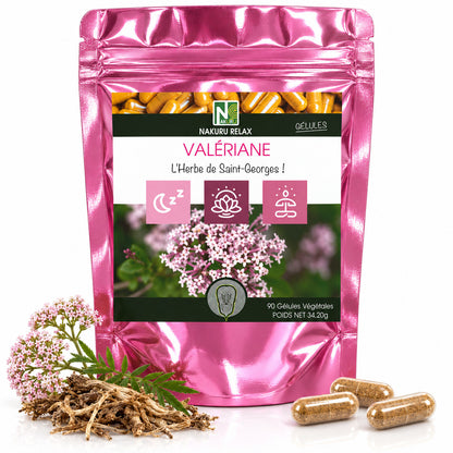 NAKURU Valériane — 90 gélules — Packshot