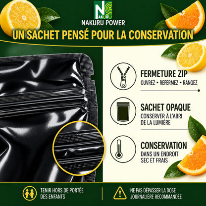NAKURU Vitamine C Liposomale — 500 gélules — Conservation