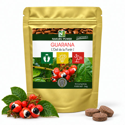NAKURU Guarana — 90 comprimés — Packshot