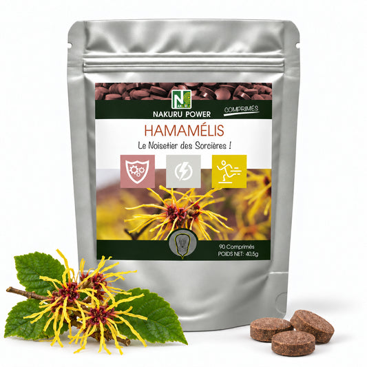 NAKURU Hamamélis — 90 comprimés — Packshot