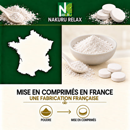 NAKURU Mélatonine Forte 1,8mg — 500 comprimés — Fabrication