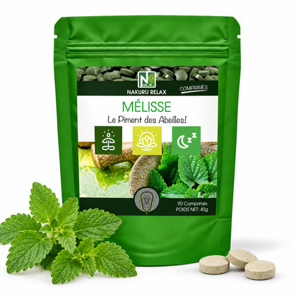 NAKURU Mélisse — 90 comprimés — Packshot