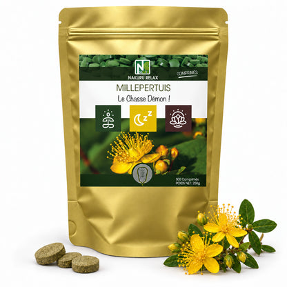 NAKURU Millepertuis — 500 comprimés — Packshot