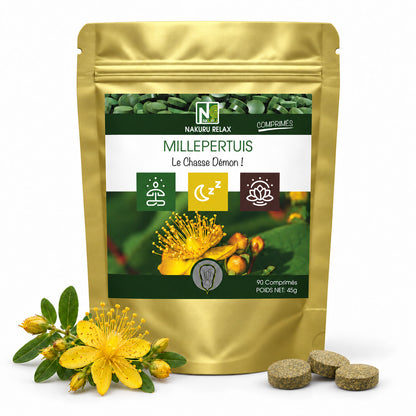 NAKURU Millepertuis — 90 comprimés — Packshot
