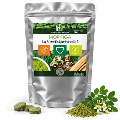 NAKURU Moringa — 500 comprimés — Packshot