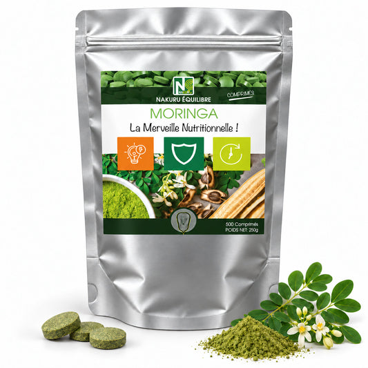 NAKURU Moringa — 500 comprimés — Packshot