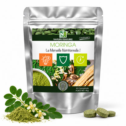 NAKURU Moringa — 90 comprimés — Packshot