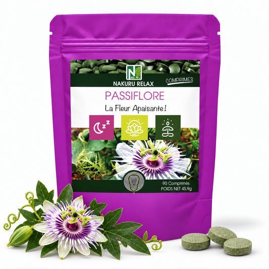 NAKURU Passiflore — 90 comprimés — Packshot