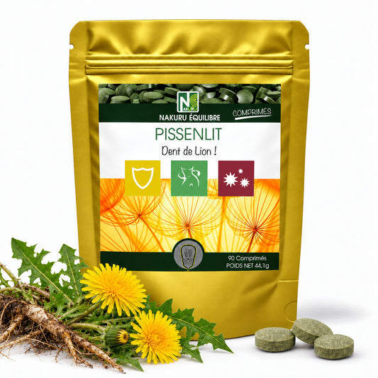 NAKURU Pissenlit — 90 comprimés — Packshot