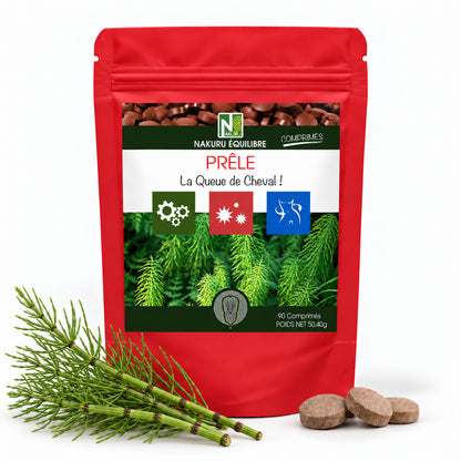 NAKURU Prêle — 90 comprimés — Packshot