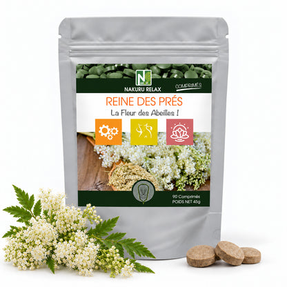 NAKURU Reine des Prés — 90 comprimés — Packshot