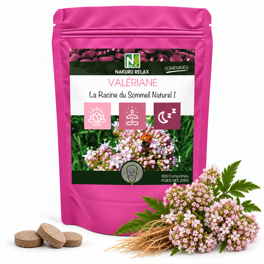 NAKURU Valériane — 500 comprimés — Packshot