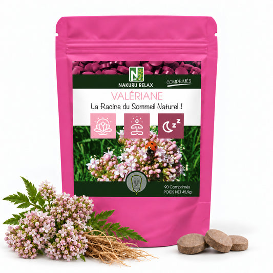 NAKURU Valériane — 90 comprimés — Packshot