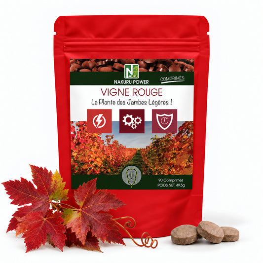 NAKURU Vigne Rouge — 90 comprimés — Packshot