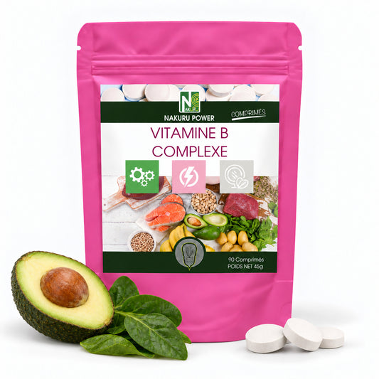 NAKURU Vitamines B Complexe — 90 comprimés — Packshot